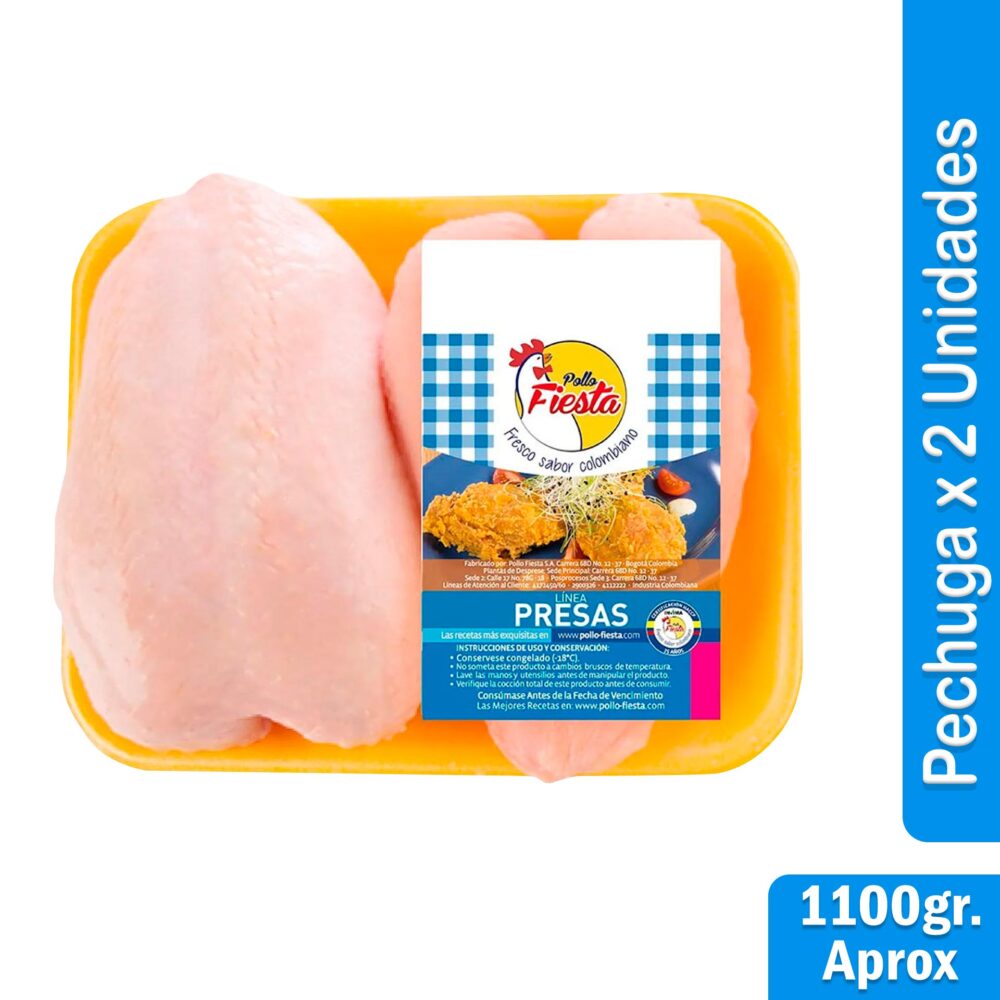 Pechuga x 2 Unidades