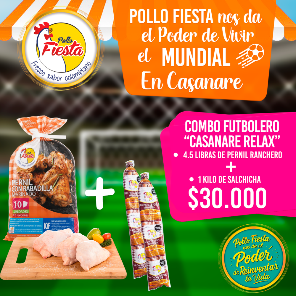 combo futbolero casanare relax