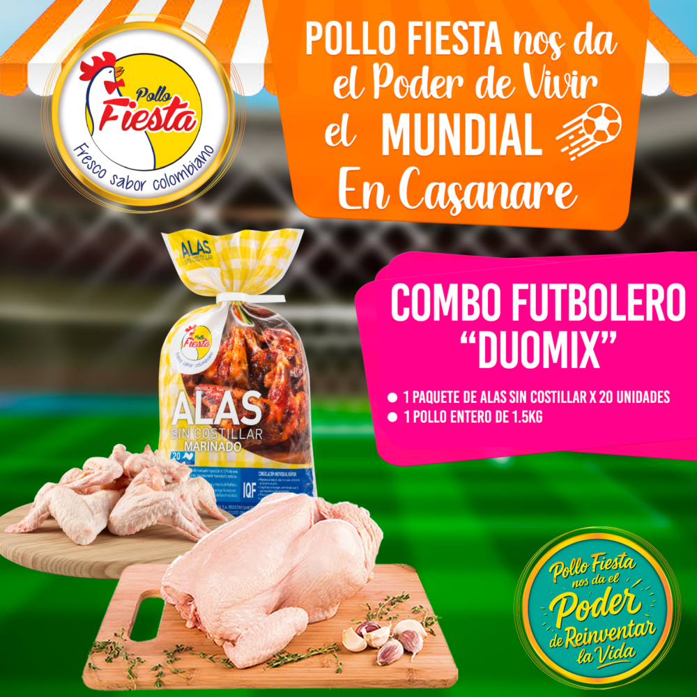 combo futbolero duomix